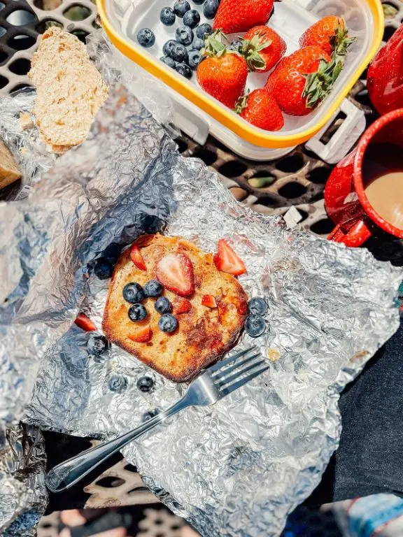 Campfire French Toast Sticks