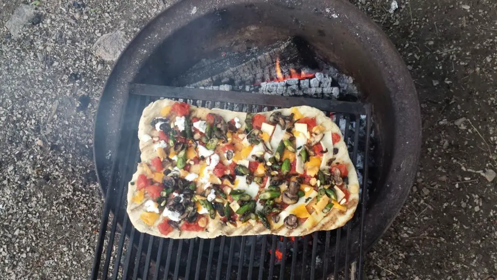 Campfire Pizza with Homemade Dough