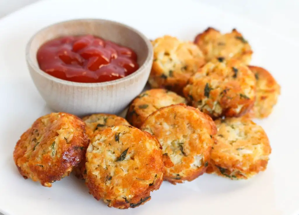 Cauliflower Tots with a Cheesy Twist