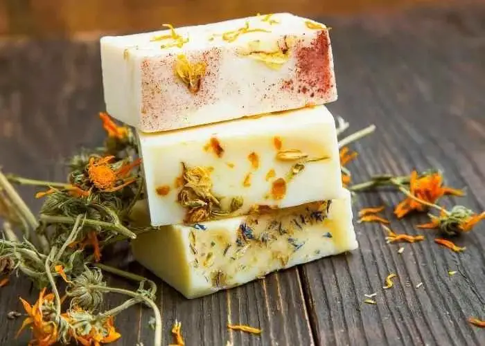Chamomile and Calendula Melt and Pour Soap