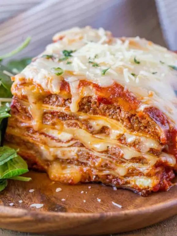 Cheesy Beef Lasagna with Layers of Flavor