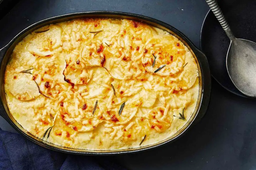 Cheesy Turnip Gratin