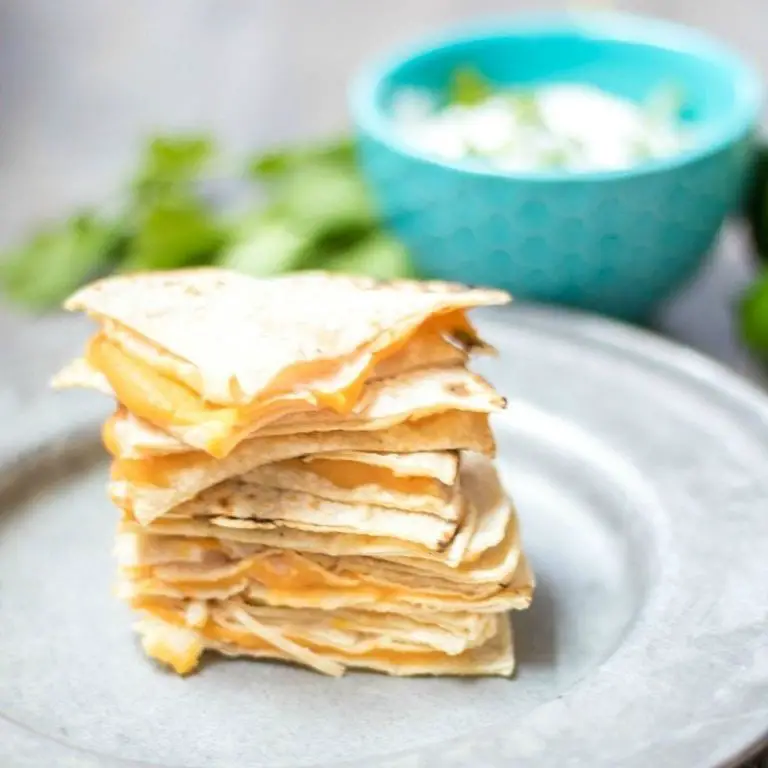 Cheesy Veggie Quesadillas with Hidden Greens