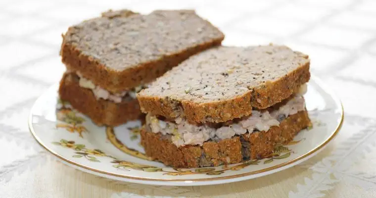 Chestnut Flour Bread with Seeds