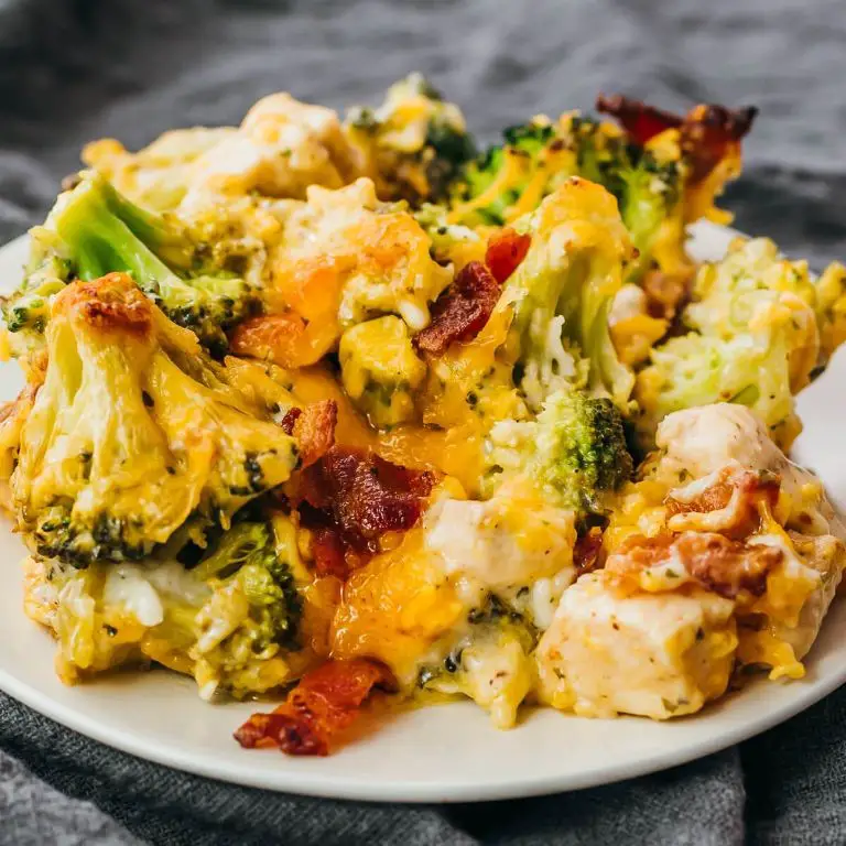 Chicken Bacon and Broccoli Bake