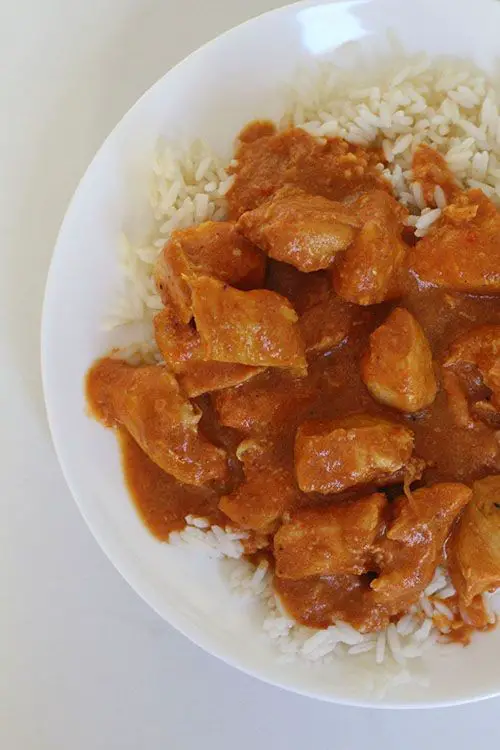 Chicken Tikka Masala Freezer Crockpot Dish