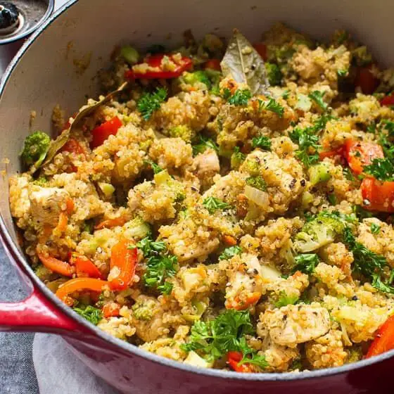 Chicken and Quinoa Pilaf