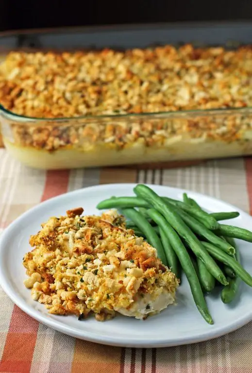 Chicken and Stuffing Casserole