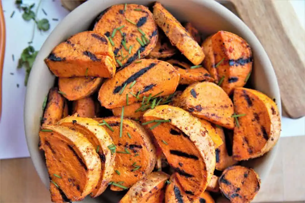 Chili Lime Grilled Potato Wedges