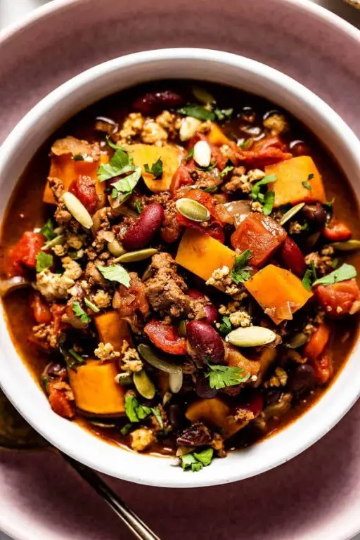 Chili with Dark Chocolate