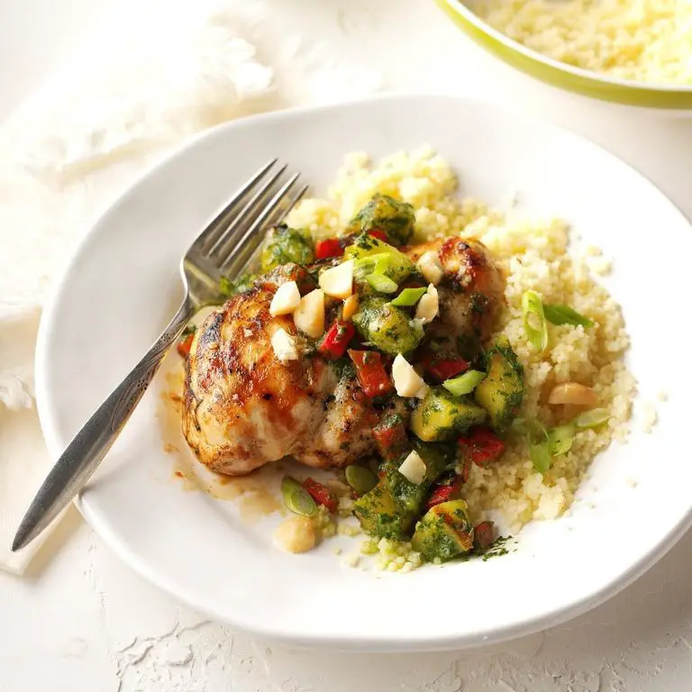 Chimichurri Brushed Grilled Pineapple