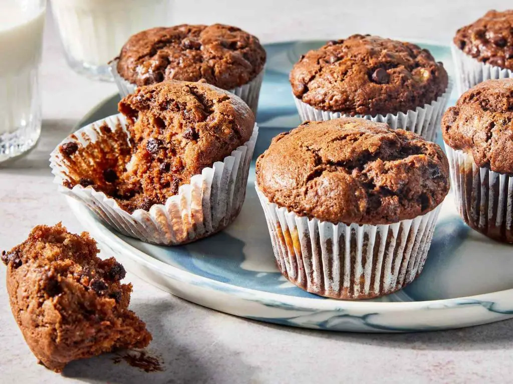 Chocolate Banana Muffins