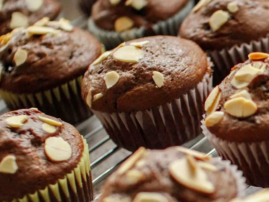 Chocolate Cherry Muffins