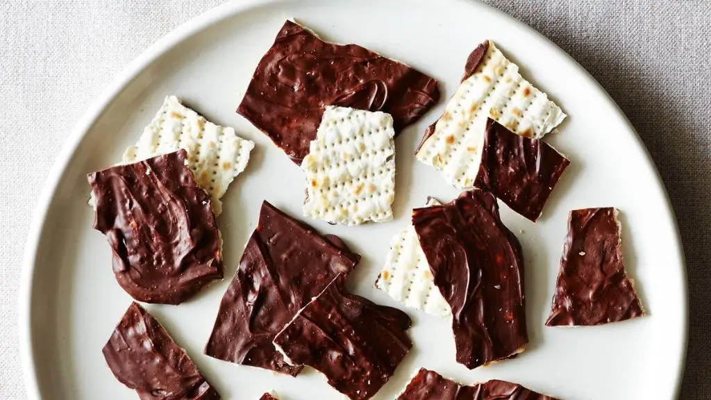 Chocolate Covered Matzo