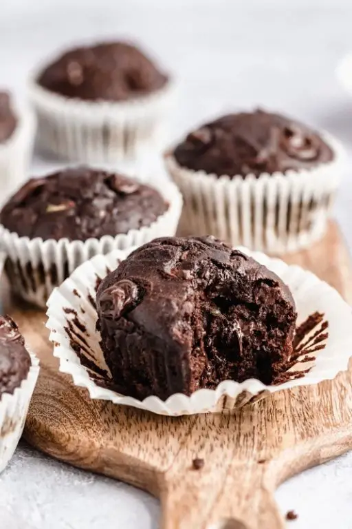 Chocolate Zucchini Muffins