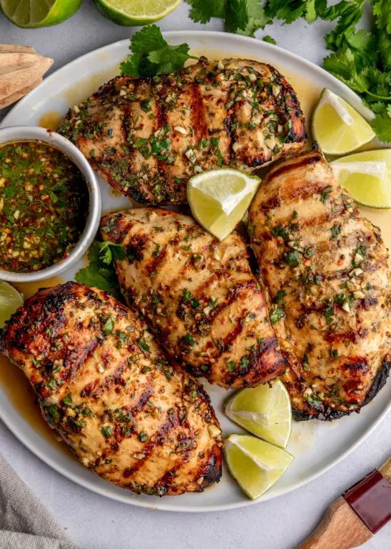 Cilantro Lime Grilled Chicken Breast