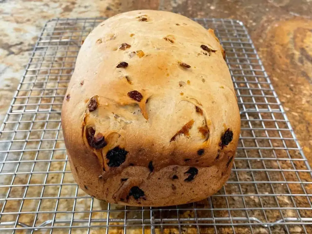 Cinnamon Raisin Bread for a 1 lb Machine