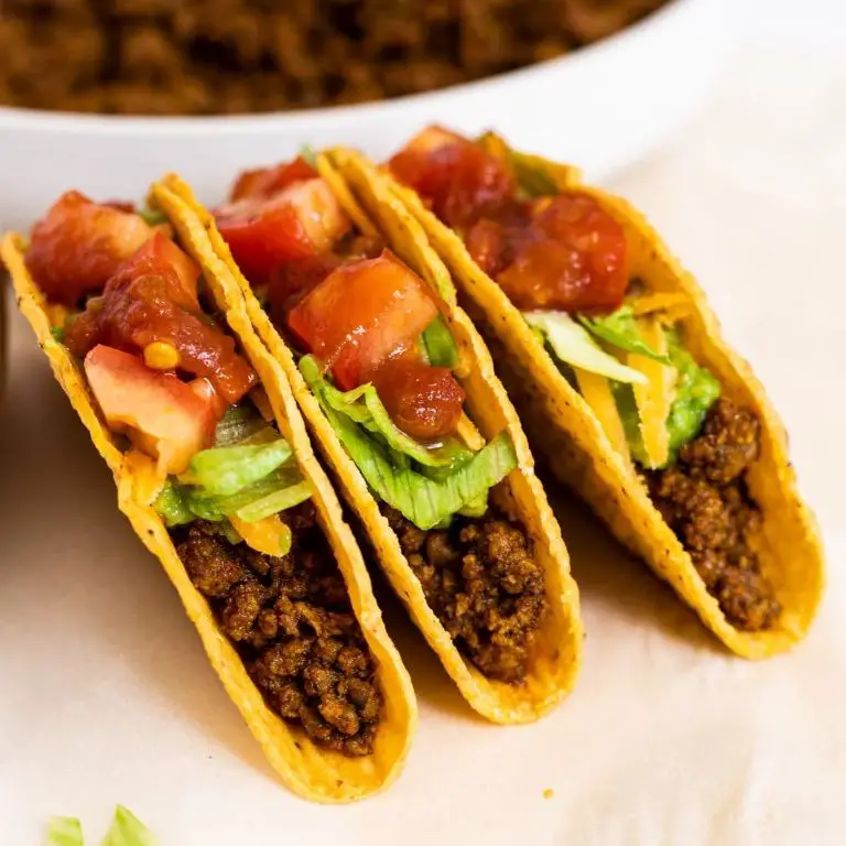 Classic Beef Tacos with Fresh Toppings