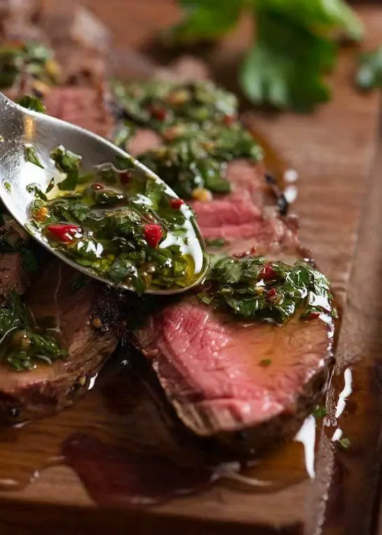 Classic Chimichurri Sauce for Steak