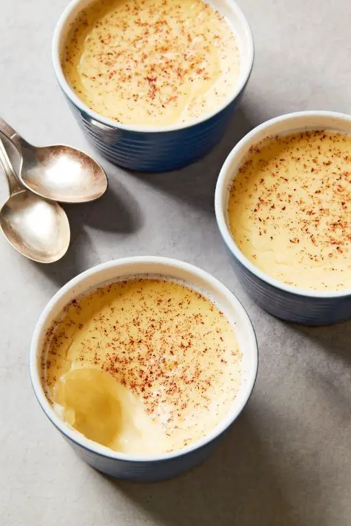 Classic Custard with Egg Yolks