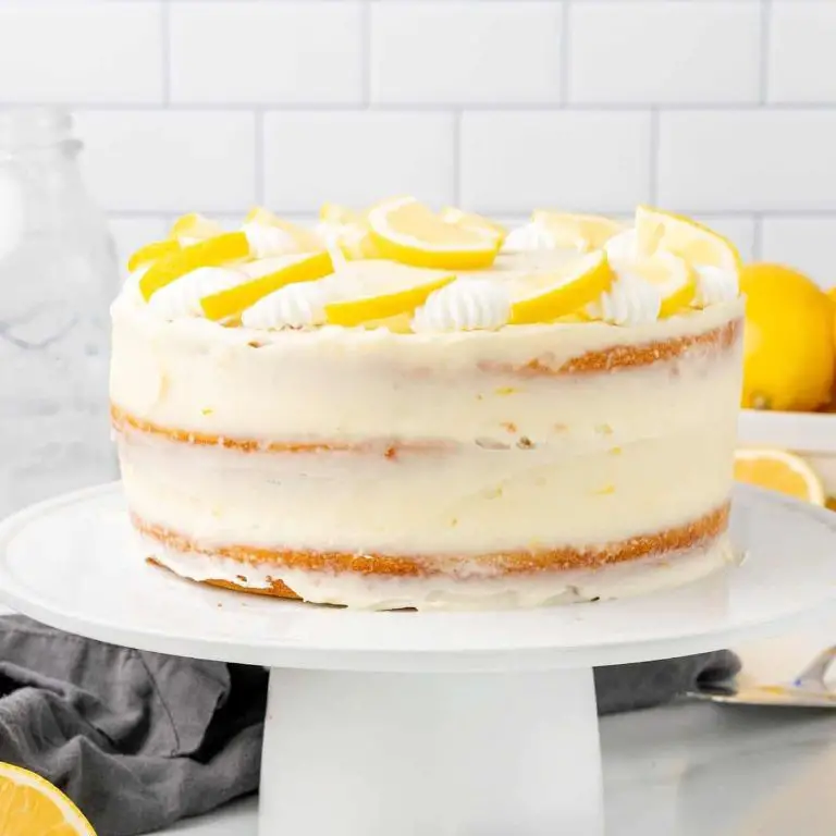 Classic Lemon Creme Layer Cake