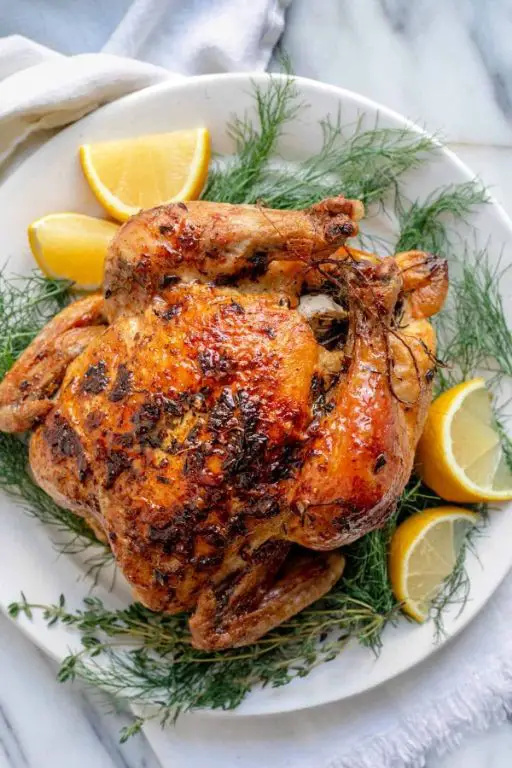 Classic Roast Chicken with Herbs