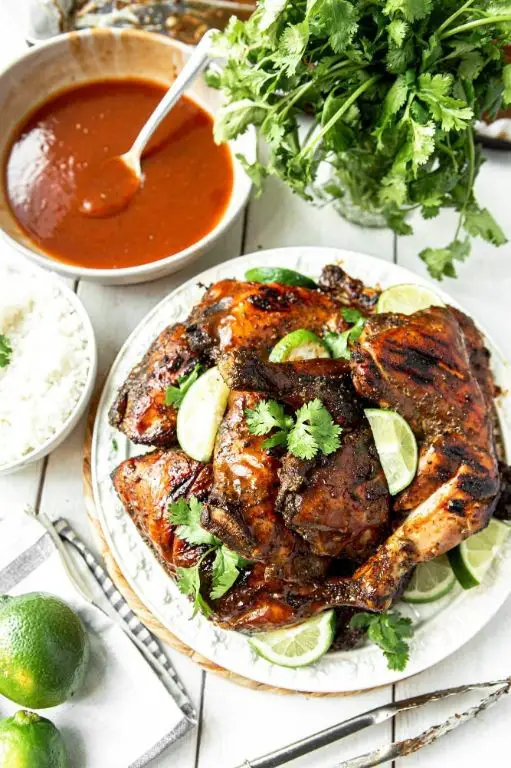 Classic Walkerswood Jerk Chicken with Grilled Pineapple