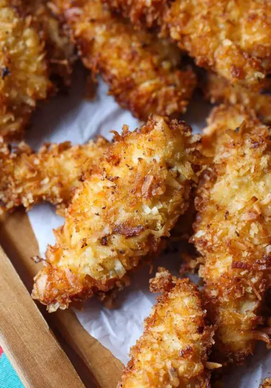 Coconut Crusted Chicken Tenders