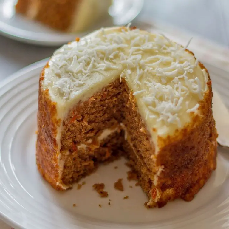 Coconut Flour Carrot Cake