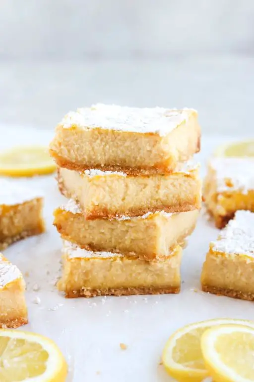 Coconut Flour Lemon Bars