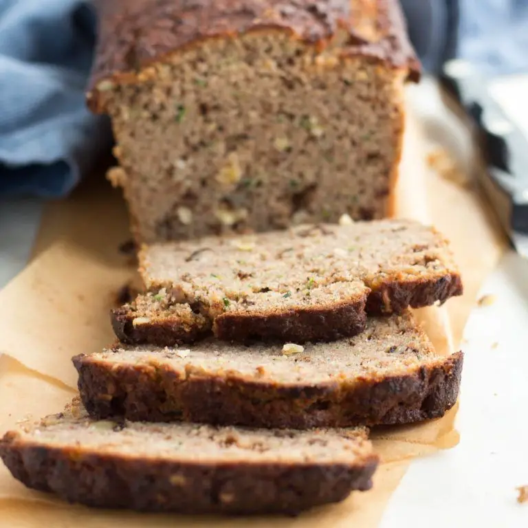 Coconut Flour Zucchini Bread