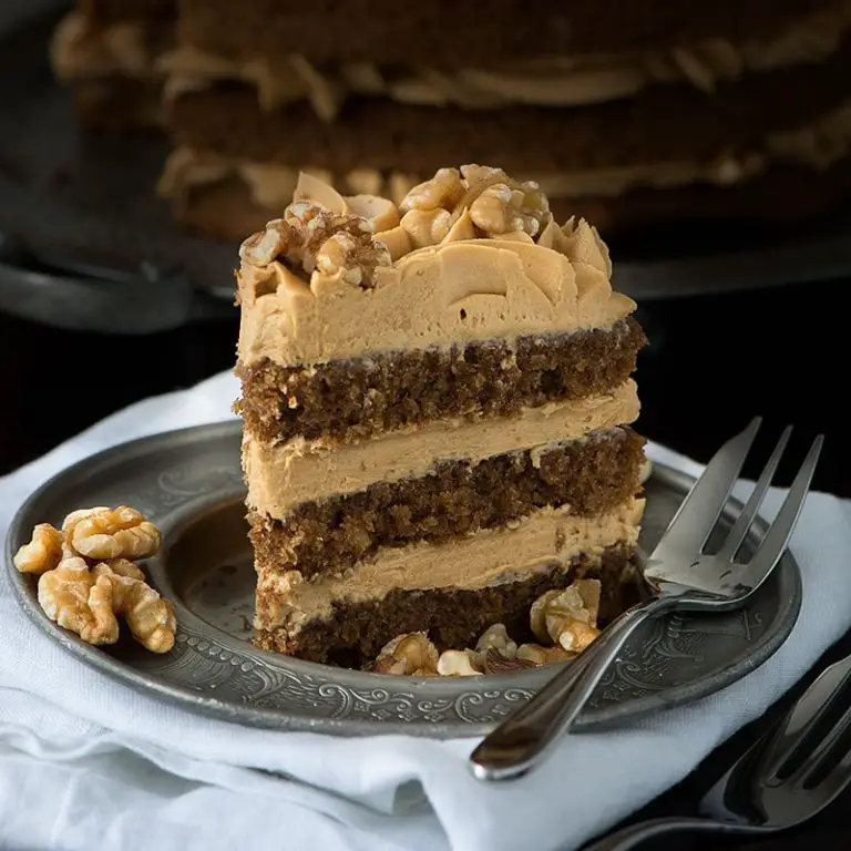 Coffee Walnut 6 Inch Cake
