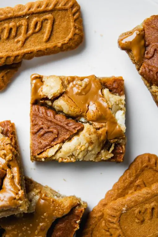 Cookie Butter Blondies