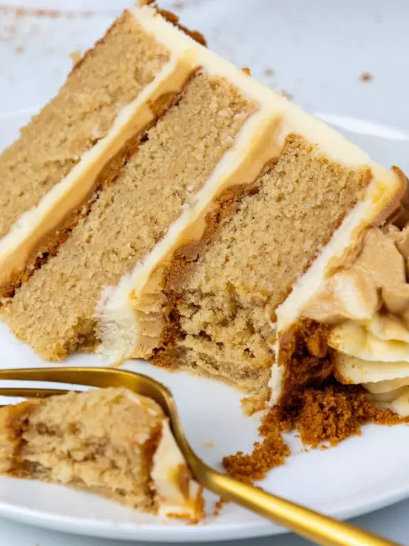 Cookie Butter Layer Cake