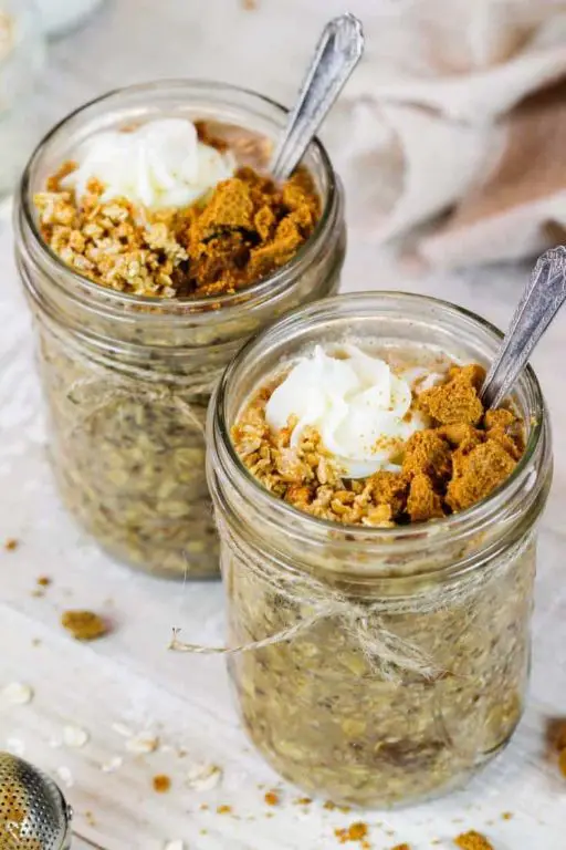 Cookie Butter Overnight Oats