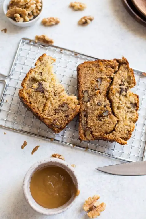 Cookie Butter Swirl Banana Bread