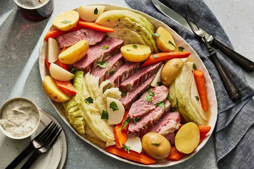 Corned Beef and Cabbage for a hearty meal