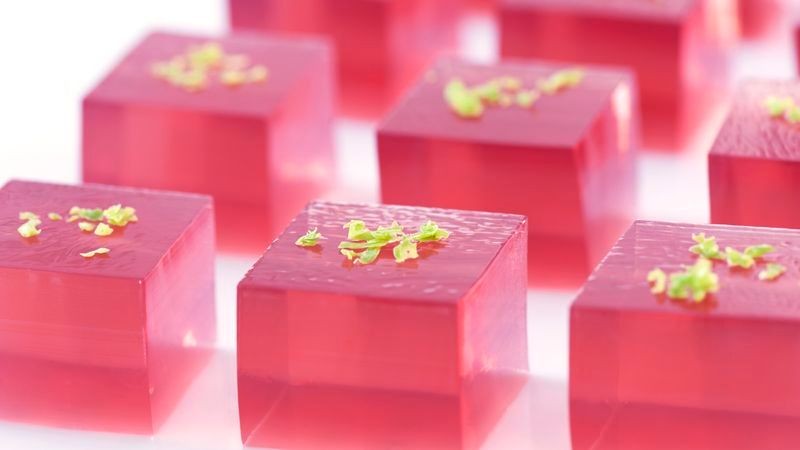 Cosmopolitan Jello Shots: Classy and pink.