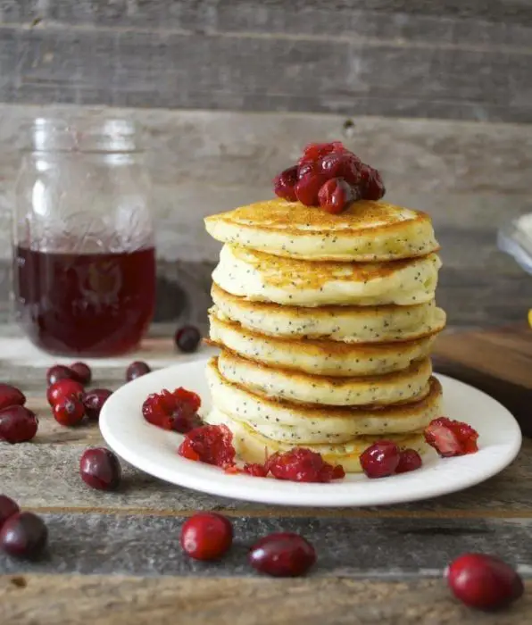 Cranberry Sauce Pancake Syrup