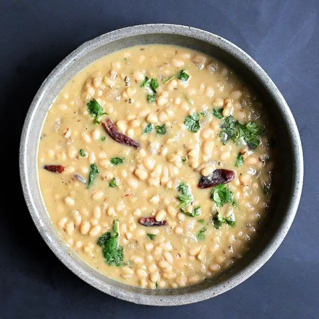 Creamy 16 Bean Soup with Coconut Milk