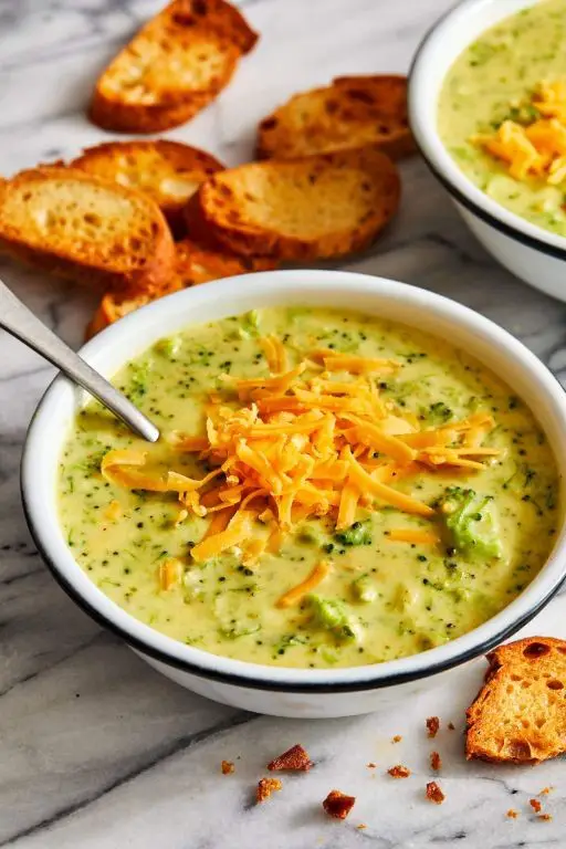 Creamy Broccoli and Cheese Soup