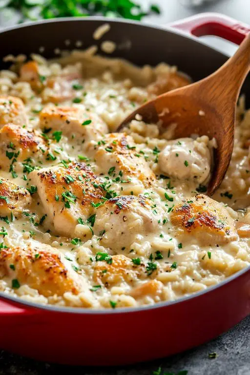 Creamy Chicken and Rice