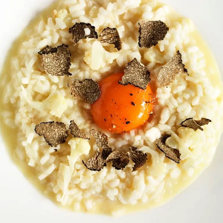 Creamy Egg Yolk Risotto