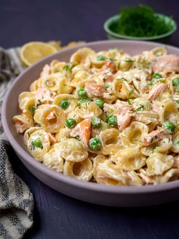 Creamy Pasta with Smoked Salmon and Dill