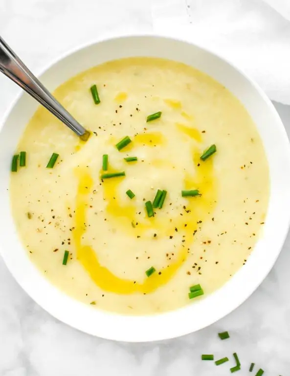 Creamy Potato and Leek Soup