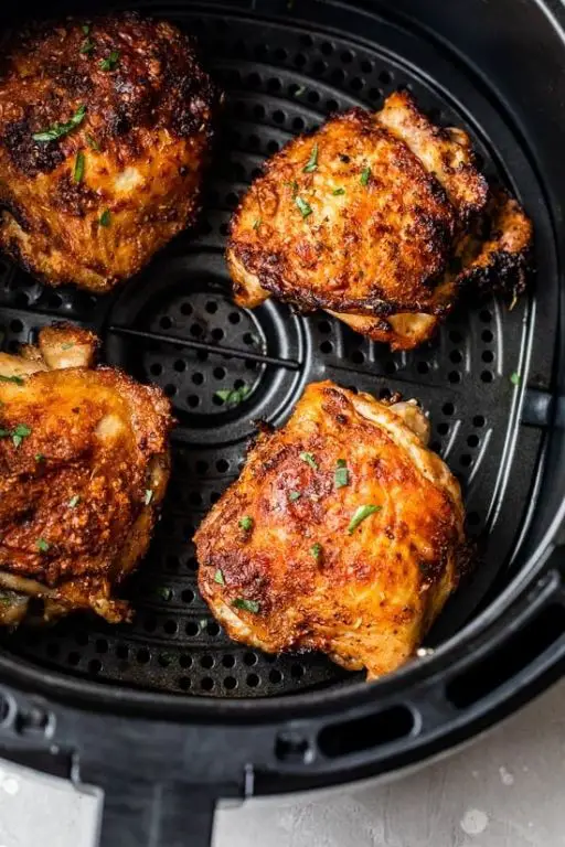 Crispy Air Fryer Chicken Thighs