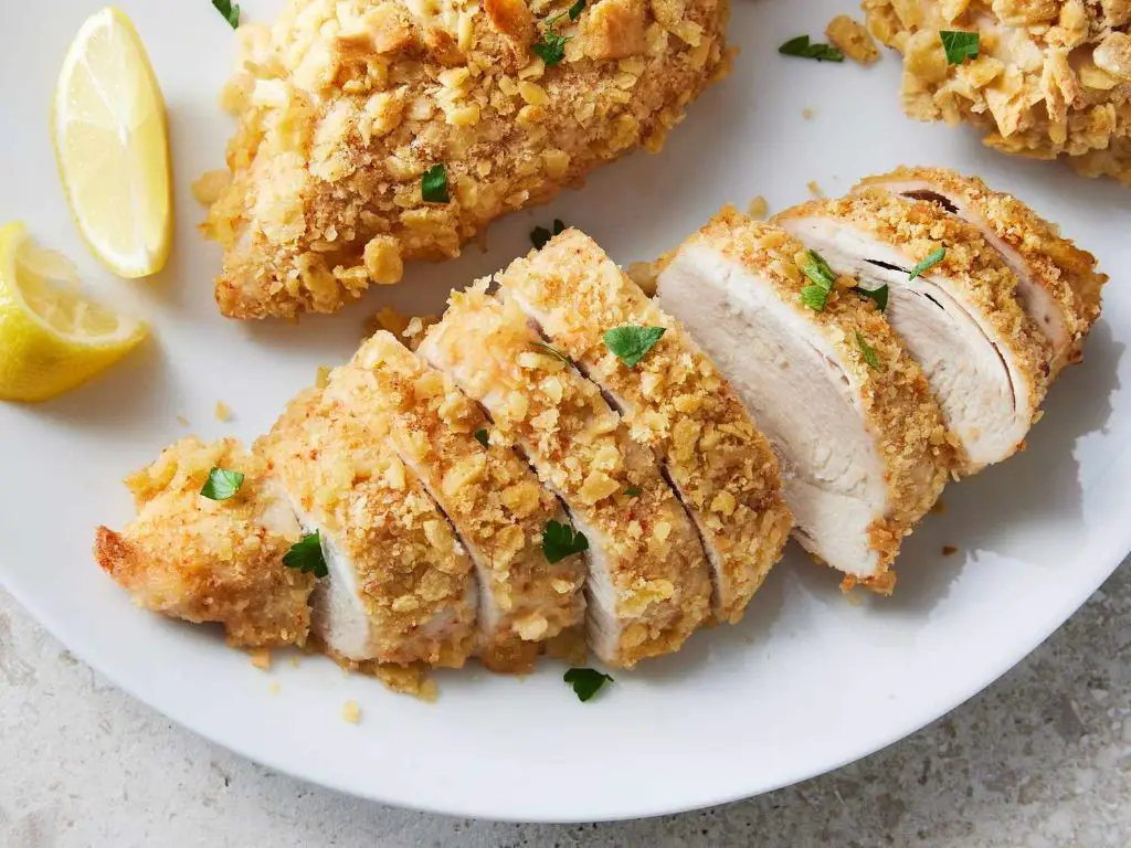 Crispy Baked Chicken Breast