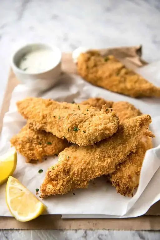 Crispy Parmesan Chicken Tenders
