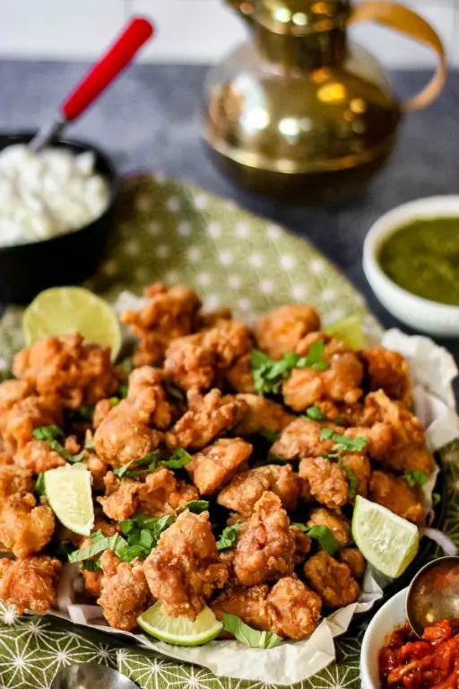 Crunchy Chicken Pakoras with Tamarind Chutney