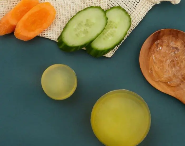 Cucumber and Aloe Vera Melt and Pour Soap